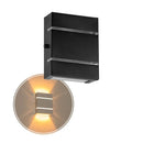 Arandela Slim Externa Alumínio 2 Frisos Moderna + LED G9 5W ST2527-Starlumen-