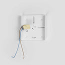 Arandela Slim Externa Alumínio 2 Frisos Moderna + LED G9 5W ST2527-Starlumen-