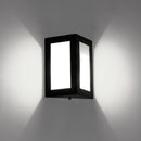 Arandela Triangular Externa Parede Muro Alumínio Vidro St532-Starlumen-