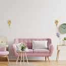 Arandela Zeki ZR143-GD Starlux + Filamento LED G95 4W ST2635-Starlux-Starlumen