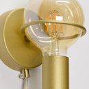 Arandela Zeki ZR143-GD Starlux + Filamento LED G95 4W ST2635-Starlux-Starlumen