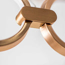 Lustre Pendente Lumina LED 37W Ø45cm French Gold BB006 Bella ST2237