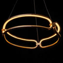 Lustre Pendente Lumina LED 37W Ø45cm French Gold BB006 Bella ST2237