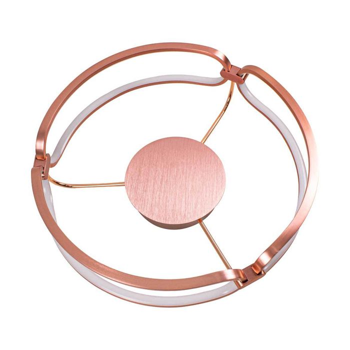 Plafon Lumina Rose Gold 47cm Led 35w Bb016se Bella St2127