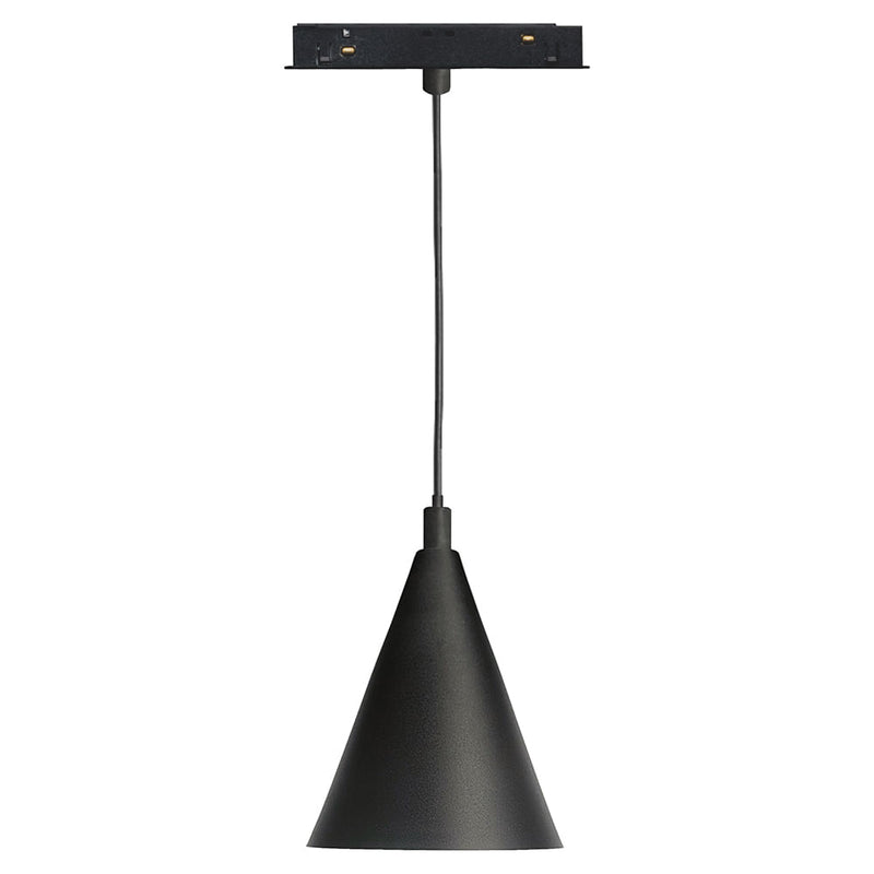 Sistema Linear Pendente System Preto (D)12.15Cm (A)16.8Cm 1Xled6W 2700K 170Lm - BY005 - Bella Iluminação