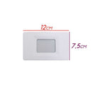 Luminária Embutir Branca Parede E Escada Caixa 4x2 P/ Led 2430 St1427