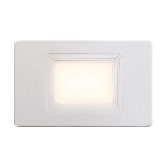 Luminária Embutir Branca Parede E Escada Caixa 4x2 P/ Led 2430 St1427