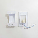 Luminária Embutir Branca Parede E Escada Caixa 4x2 P/ Led 2430 St1427