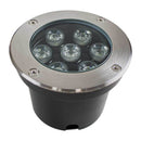 Balizador de Embutir Piso Solo LED Integrado Verde 7W ST2096-Starlumen-