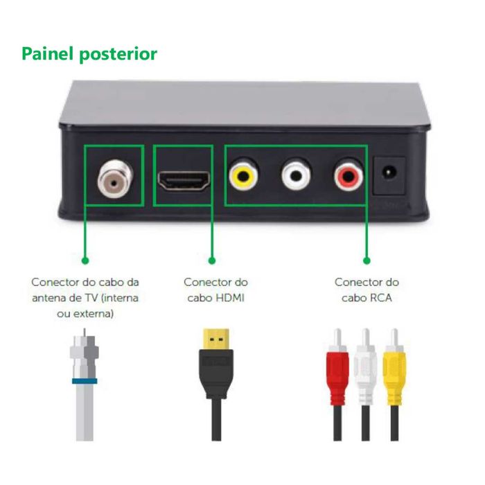 Conversor Digital de Tv com Gravador CD730 St1448