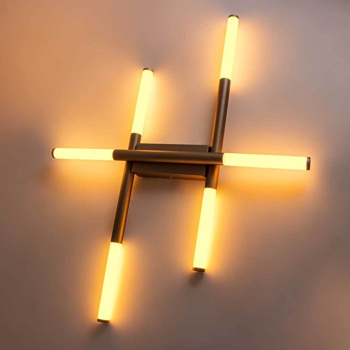 Plafon Palito Pale Led 36w Gold 70cm Bella Cd017 St2189