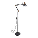 Luminária Abajur de Chão Preto com Cobre CL861-PT Newline St1210