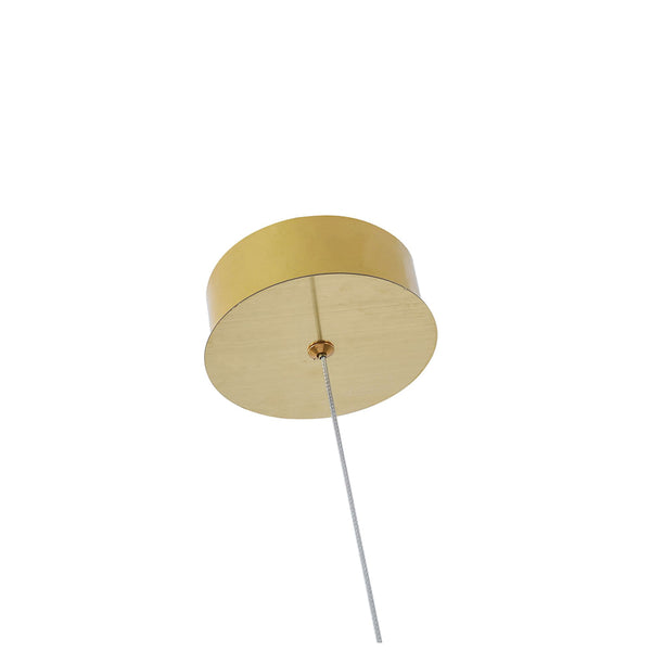 Acessorio Canopla Dourado (d)12cm (a)3cm - CNOC001 - Bella Iluminação