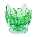 Castiçal De Decoração Murano Verde Princess 226_23.1 ST2695-Cristais Tavares-Starlumen