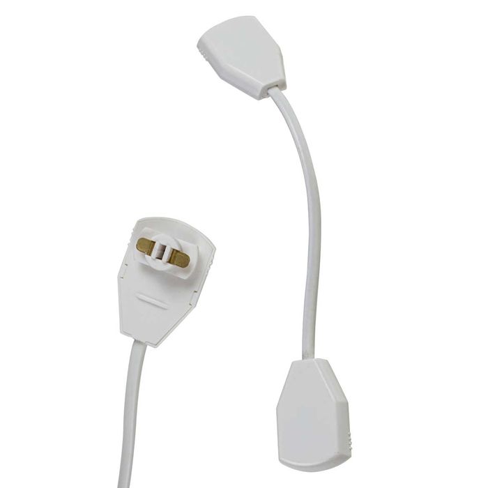 Conector Contato Extensão para Trilho Eletrificado Branco ST2292-Starlux-Starlumen