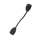 Conector Contato Extensão para Trilho Eletrificado Preto ST2292-Starlux-Starlumen