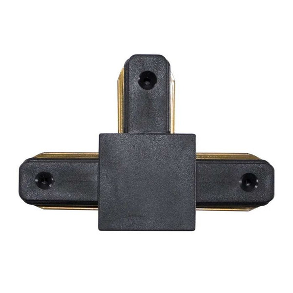 Conector Emenda em T para trilho eletrificado Preta QCN908-PT ST496-Starlumen-