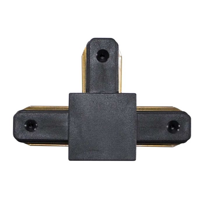 Conector Emenda em T para trilho eletrificado Preta QCN908-PT ST496-Starlumen-