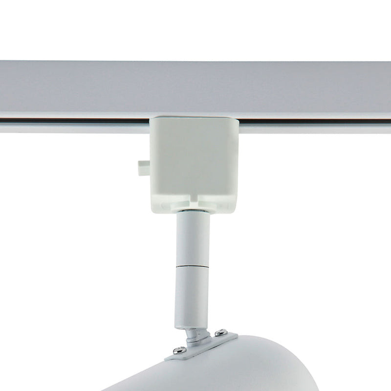Spot Para Trilho Pharos Branco (d)6cm (a)15cm  1xgu10 Mr16 - DL034B - Bella Iluminação