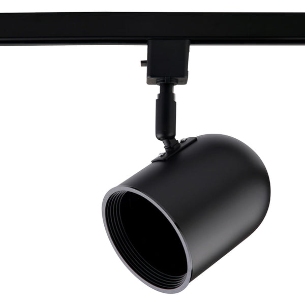 Spot Para Trilho Pharos Preto (d)9cm (a)18cm  1xgu10 Ar70 - DL038PG - Bella Iluminação