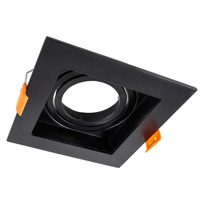 Spot Embutir Conecta ABS Preto para MR16 DL146DICB Bella ST2348