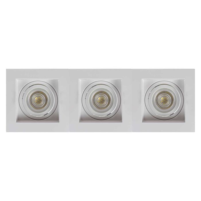 Spot Embutir Conecta ABS Branco para MR16 DL146DIC Bella ST2348