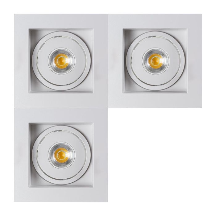 Spot Embutir Conecta ABS para MR11 Branco DL146MD Bella ST2365