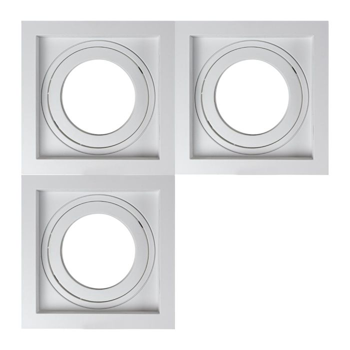 Spot Embutir Conecta ABS para E27 Branco DL146PAR30 Bella ST2340
