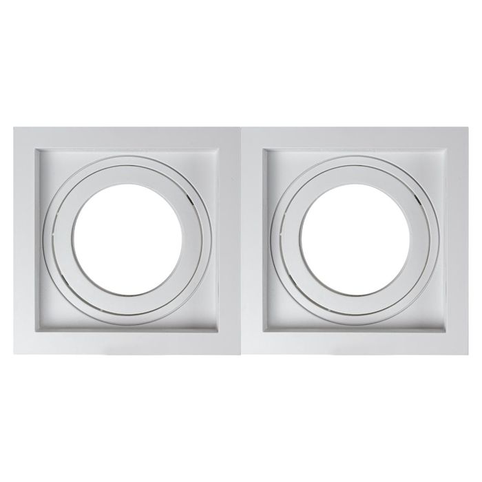 Spot Embutir Conecta ABS para E27 Branco DL146PAR30 Bella ST2340