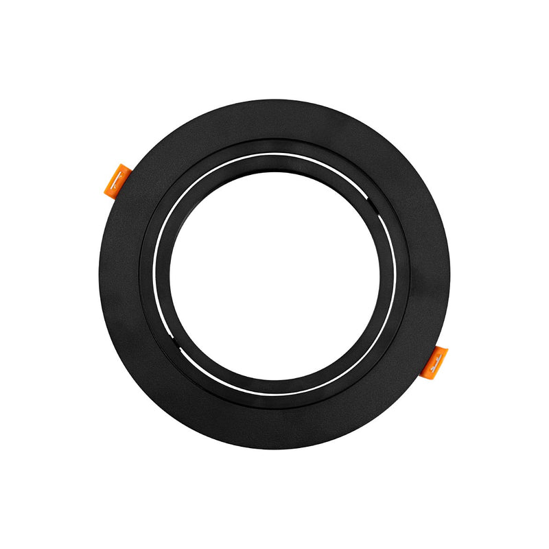 Spot Redondo Embutir Conecta ABS preto p/AR111 DL152AR111W Bella ST2752