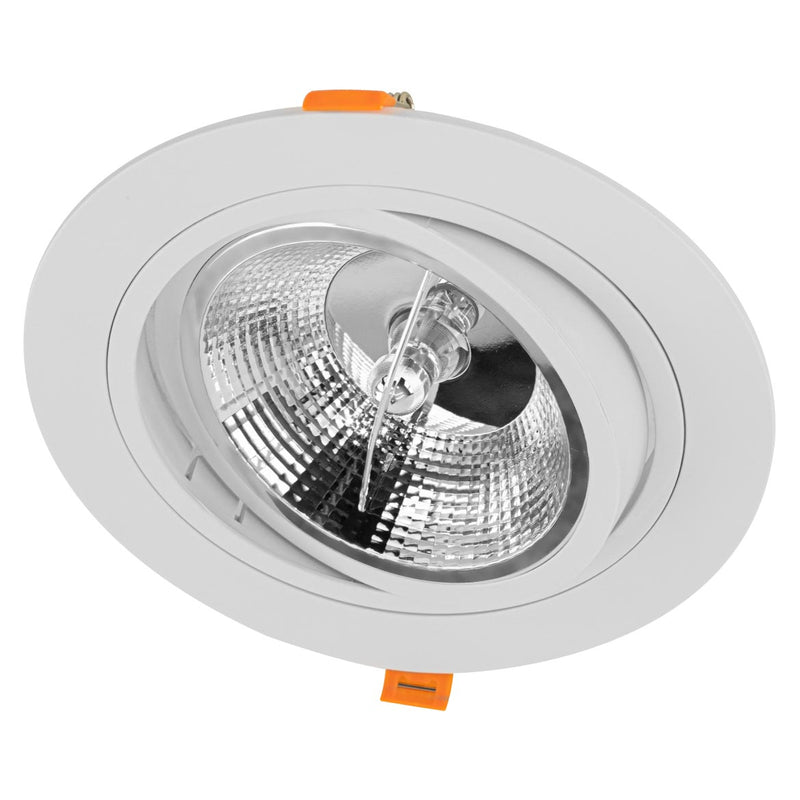 Spot Redondo Embutir Conecta ABS branco p/AR111 DL152AR111W Bella ST2752