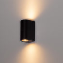 Arandela Dots Preto 2 Fachos para 2X MR16 GU10 DL159 Bella ST2724