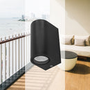 Arandela Dots Preto 2 Fachos para 2X MR16 GU10 DL159 Bella ST2724