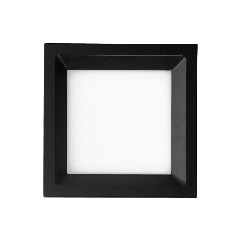 Painel LED Embutir Recuado 12W Low Frame Preto DLD012QB DLD012NB Bella ST2172