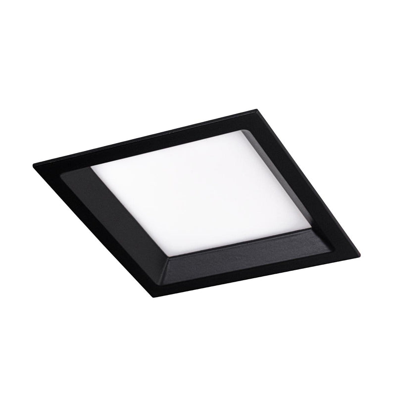 Painel LED Embutir Recuado 12W Low Frame Preto DLD012QB DLD012NB Bella ST2172