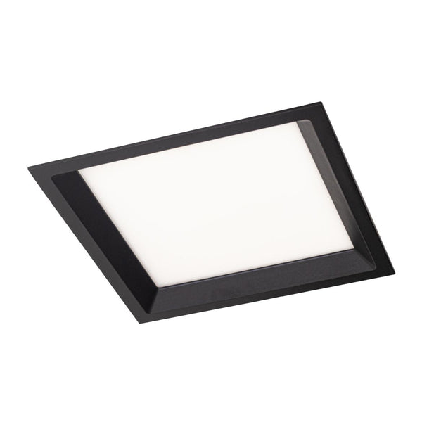 Painel LED 18W Embutir Recuado Low Frame Preto DLD018NB DLD018QB Bella ST2171