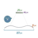 Pendente Taurus Led 23w 3000k DN35888 St1624