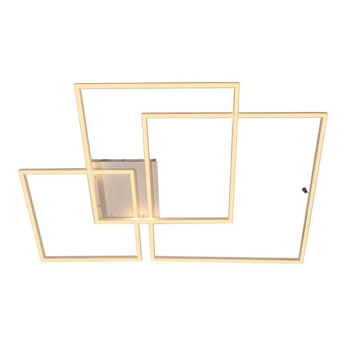 Plafon Canvas Branco Moderno Led Integrado 116w Aluminio 38032 St1632