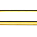 Perfil Alumínio Preto Embutir Moveis P/ Led 1000x16mm DS2243-P St1292