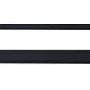 Perfil Alumínio Preto Embutir Moveis P/ Led 1000x16mm DS2243-P St1292