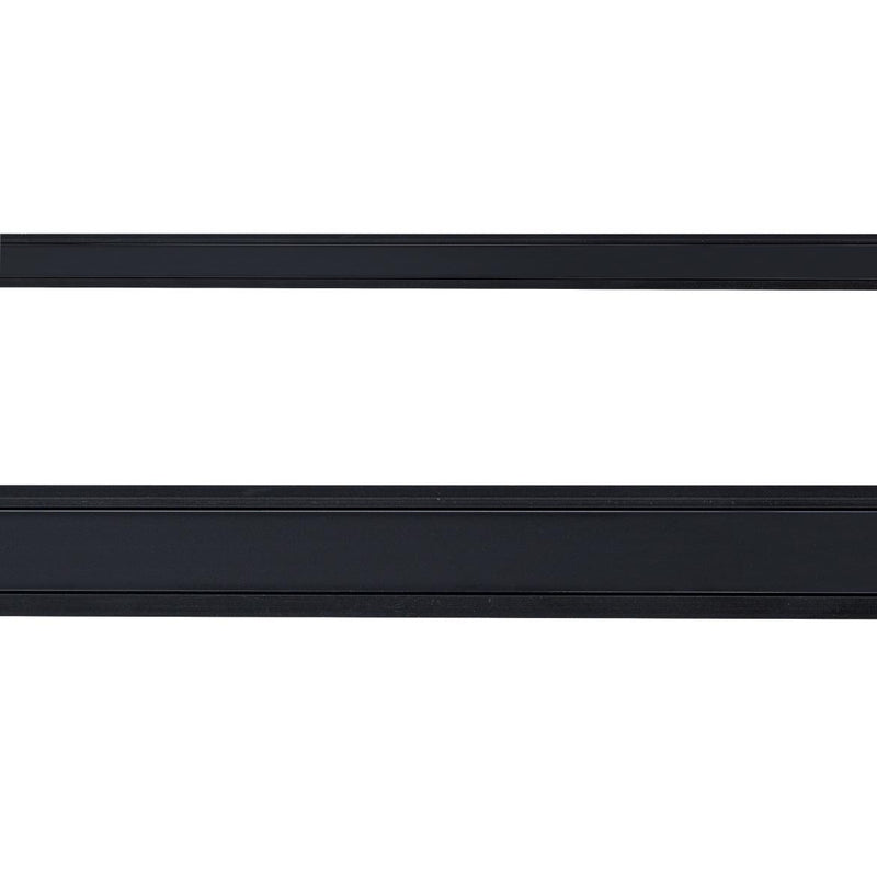 Perfil Alumínio Preto Embutir Moveis P/ Led 1000x16mm DS2243-P St1292