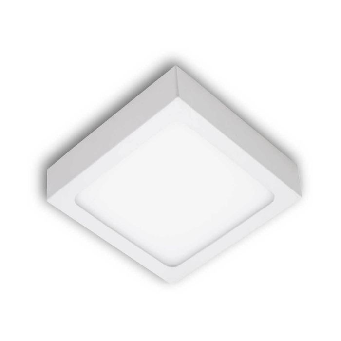 Painel Plafon Led 8w Luminária Sobrepor 9x9cm St1044