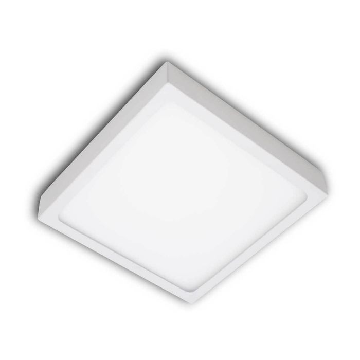 Painel Plafon LED 15W Luminária Sobrepor 14x14cm ST1043