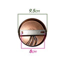 Lustre Pendente Moderno 3 Hastes Rose Gold para 6 E27 DS8198 Delis ST2530