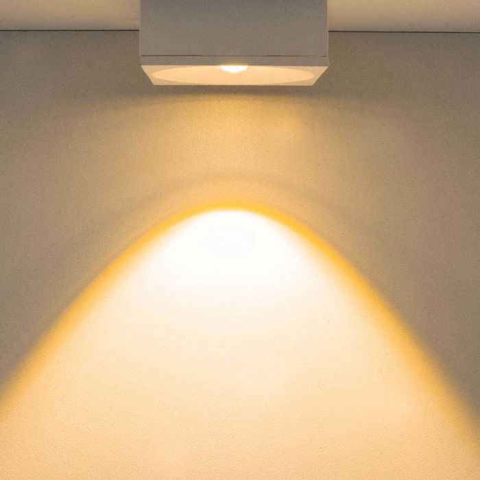 Spot Sobrepor LED 3W 127V P/ Teto Parede Pergolado DS9850 ST1553