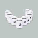 Deslocador De Fios Branco P/ Pendentes E Luminárias Ø1,5 Cm 7/30 BT St1596