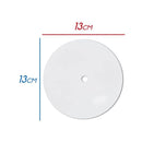 Disco Tampa Cego Branco/Preto 13cm Para Acabamento Teto Trilho Lustre Starlumen St553-Starlumen-