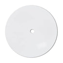 Disco Tampa Cego Branco/Preto 13cm Para Acabamento Teto Trilho Lustre Starlumen St553-Starlumen-Branco-