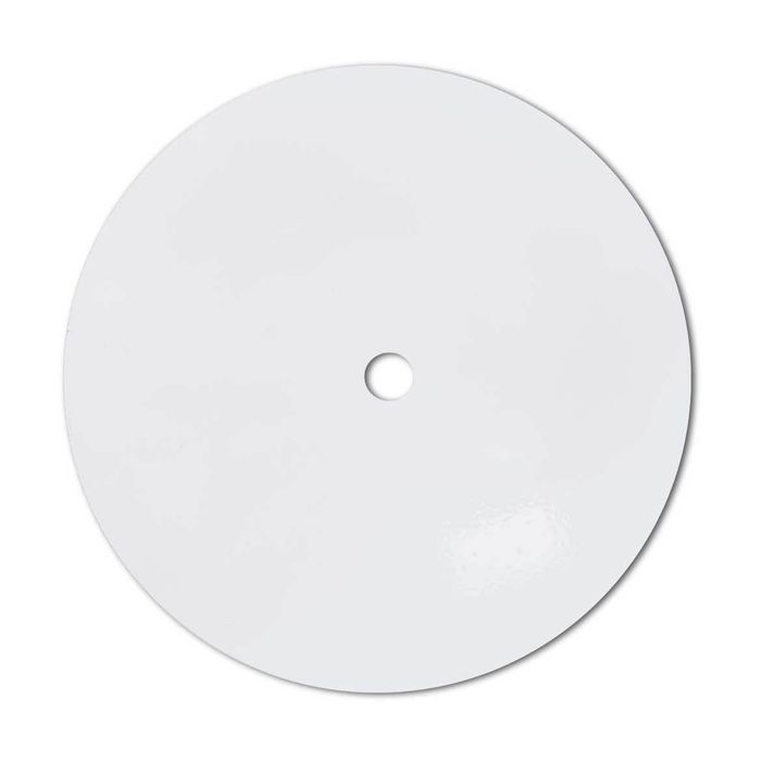 Disco Tampa Cego Branco/Preto 13cm Para Acabamento Teto Trilho Lustre Starlumen St553-Starlumen-Branco-