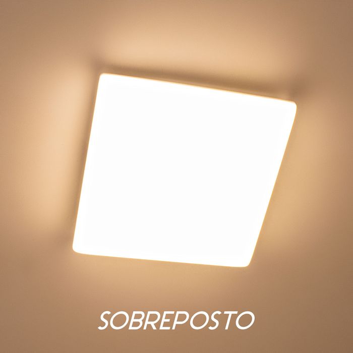 Painel LED 20W Semi-embutido e Sobrepor Starlux ST2283